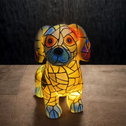 Ręcznie robiona psia lampka