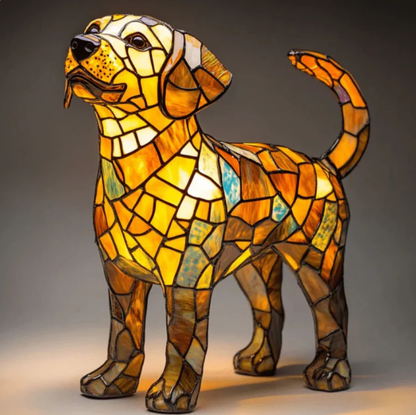 Ręcznie robiona psia lampka