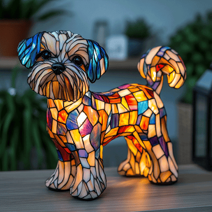 Ręcznie robiona psia lampka