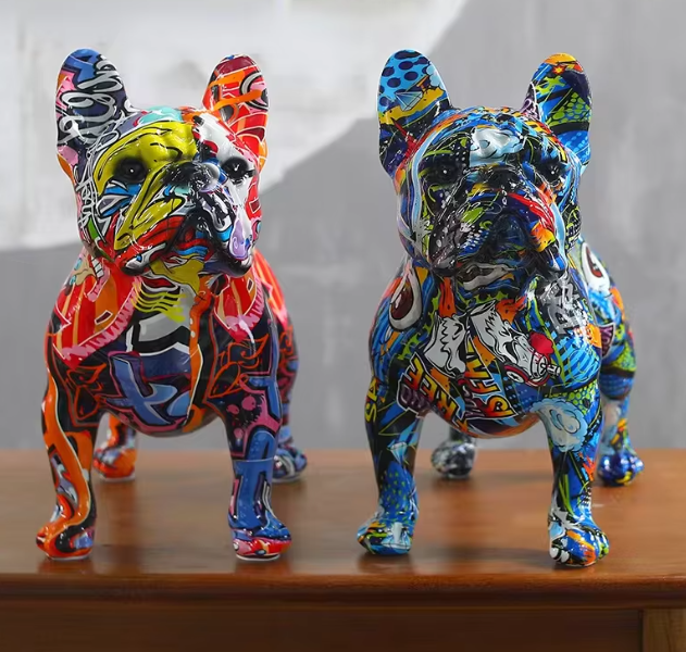 Ręcznie robiona psia lampka